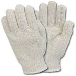 Gloves: String Knit Liners-LG 